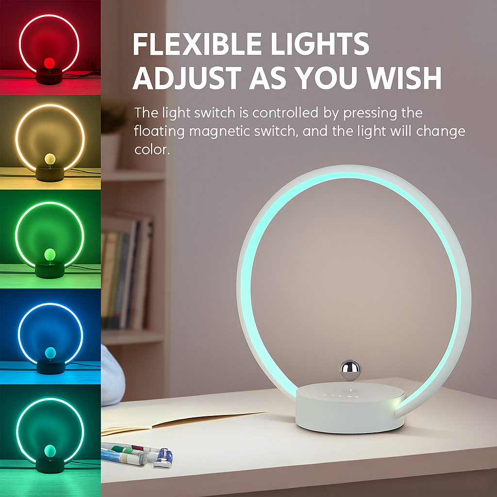 CIRCLŌ Magnetic Floating Levitating Lamp